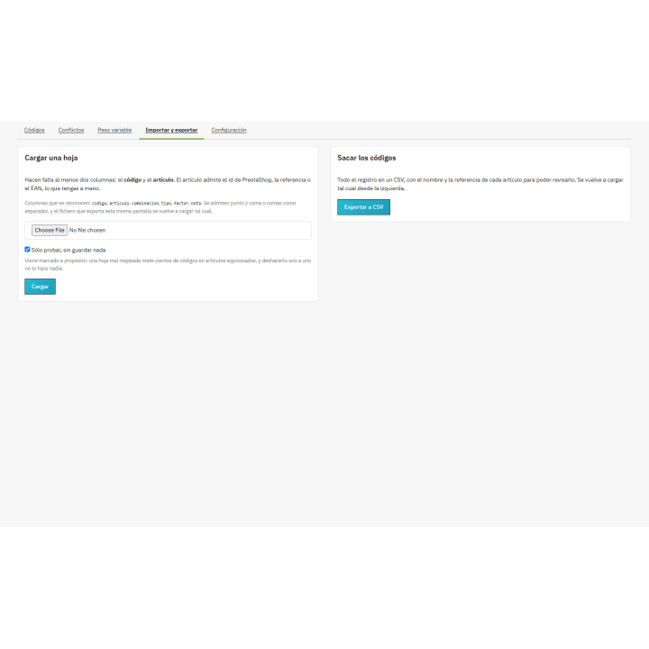 RKR multiple EAN: several barcodes per product