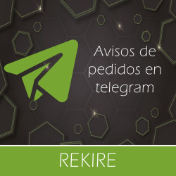 Relatório de pedidos do Telegram