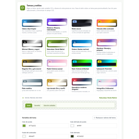RKR Unlimited Tabs: Wiederverwendbare Tabs auf der Produktseite für PrestaShop
