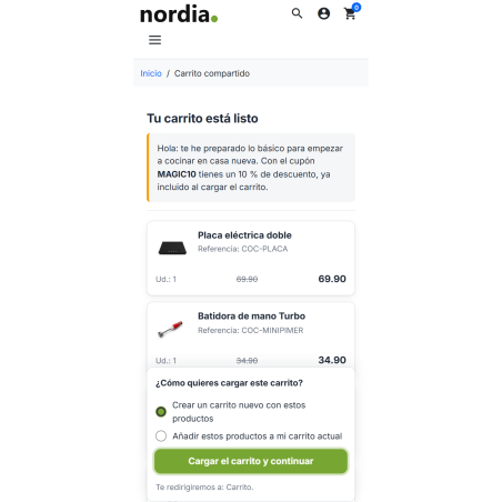 RKR Magic Carts: Carrelli della spesa e preventivi con link, permalink o codici QR per PrestaShop