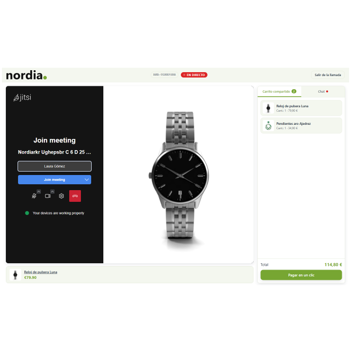 Appel vidéo RKR : appels vidéo de vente dans PrestaShop