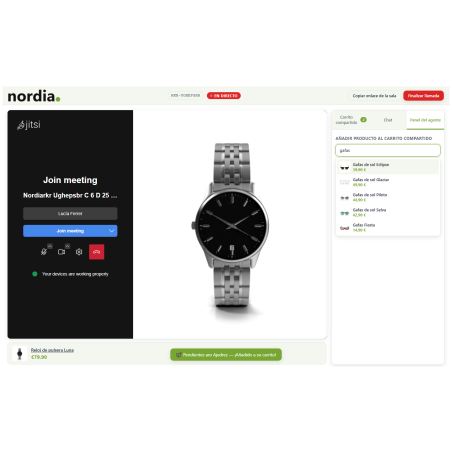 RKR Video Call: videollamadas de venta con carrito compartido para PrestaShop