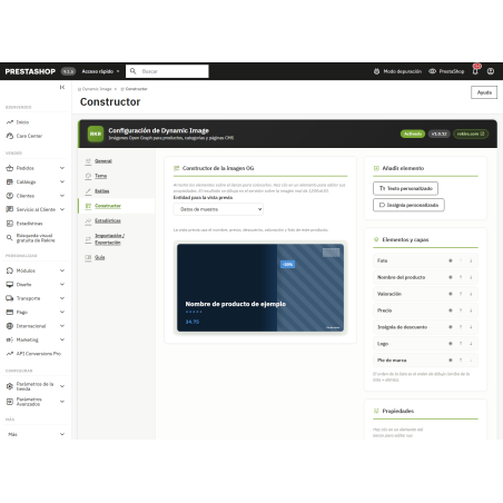 RKR Dynamic Image: Imagens Open Graph dinâmicas para PrestaShop
