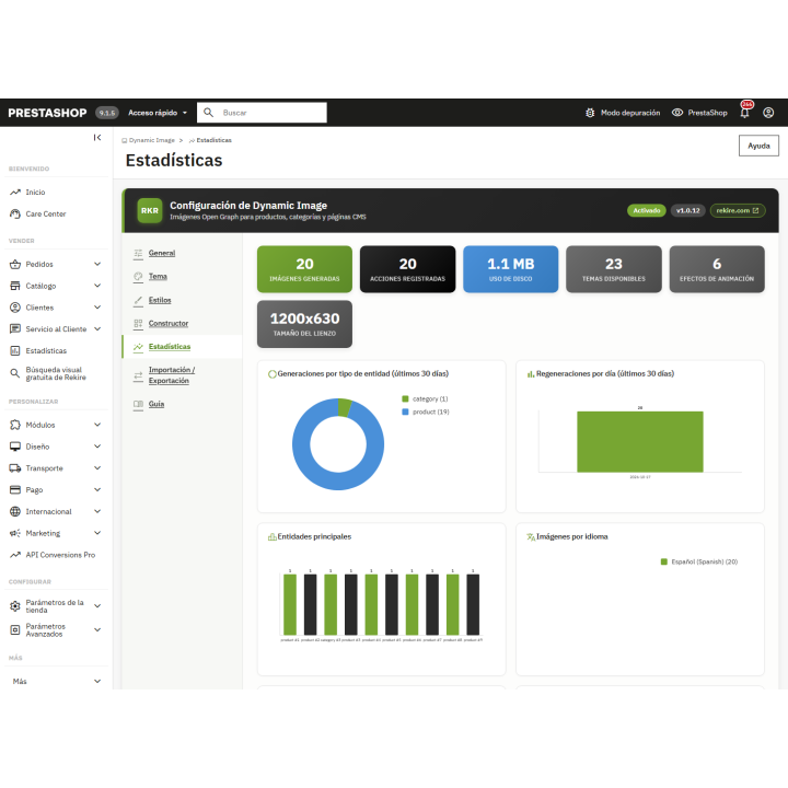 RKR Dynamic Image : Images Open Graph dans PrestaShop