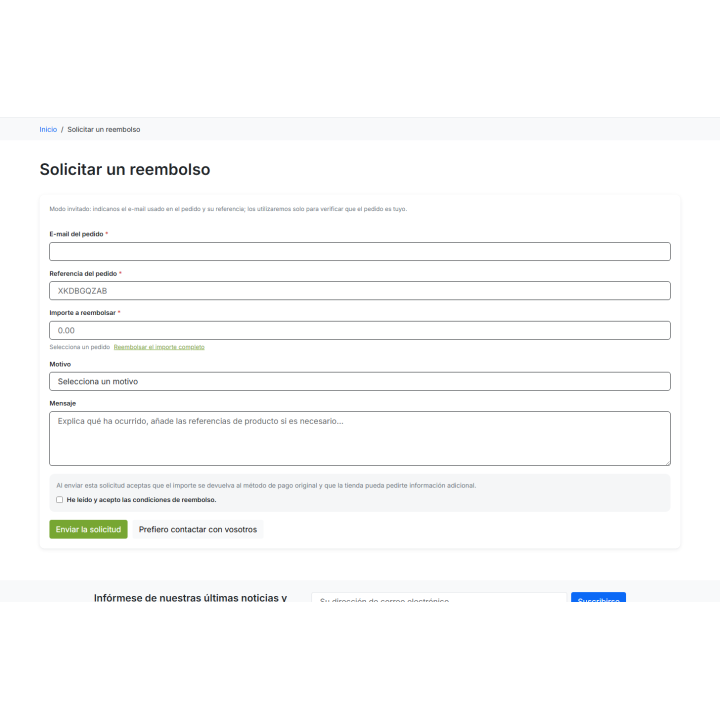 Ordini di rimborso RKR: rimborsi sul gateway PrestaShop