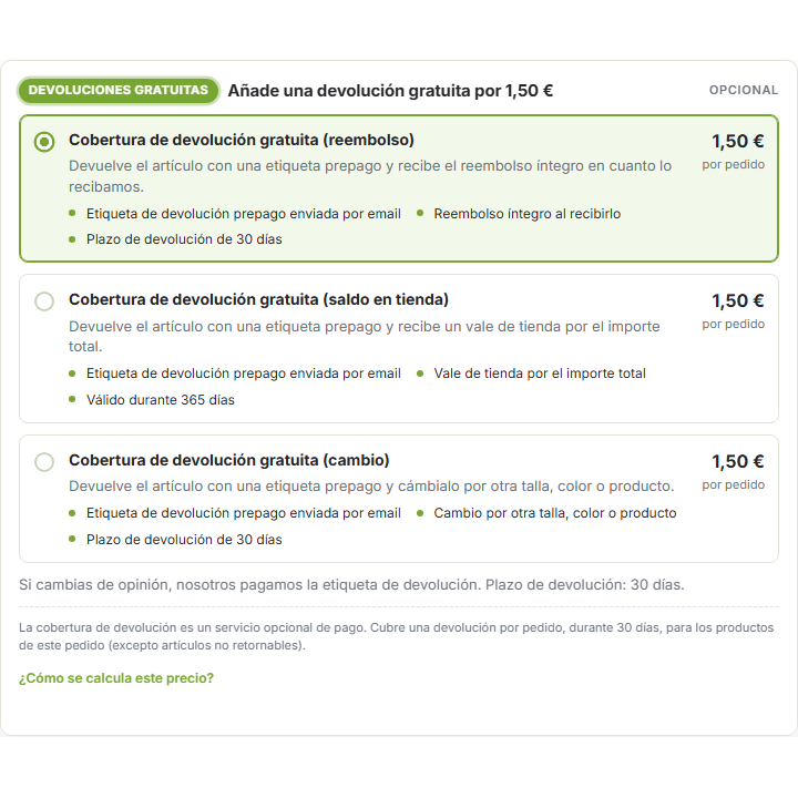 RKR Free Return: devolución gratuita de pago en PrestaShop