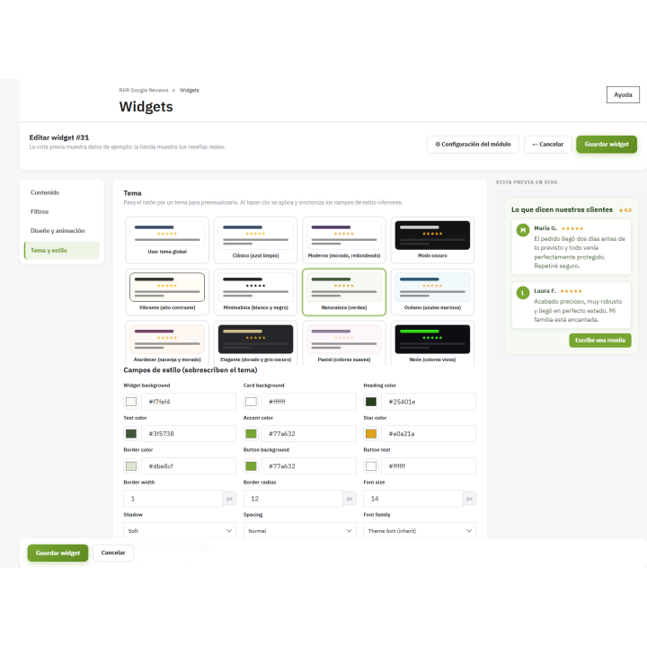 RKR Google- und Trustpilot-Bewertungen für PrestaShop