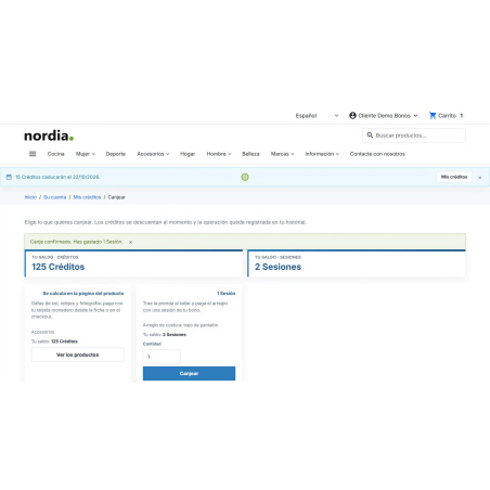 RKR Smart Coupons: bonos de sesiones y créditos prepagados para PrestaShop