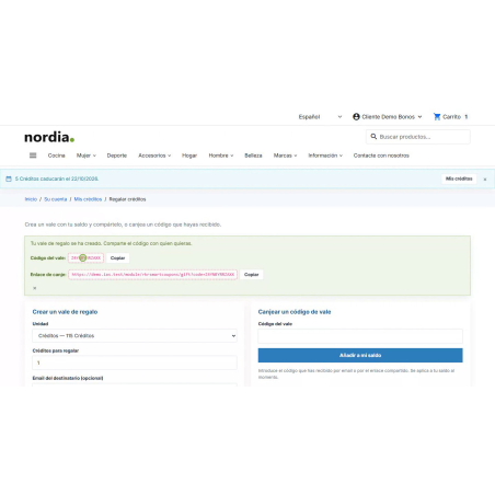 RKR Smart Coupons: bonos de sesiones y créditos prepagados para PrestaShop