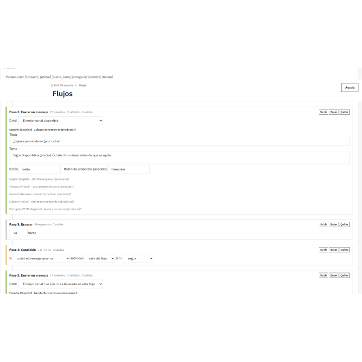 RKR Mensajería: flujos, notificaciones push y tienda instalable (PWA)