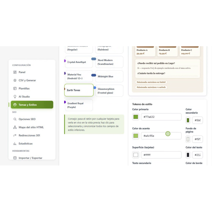 RKR Programmatic SEO: SEO landings in PrestaShop