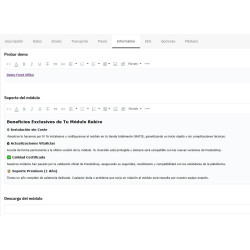 Campi aggiuntivi del modulo nei prodotti e/o nelle combinazioni