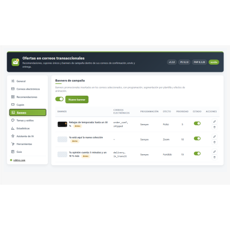RKR Offers in transactional emails: Sell in PrestaShop order emails