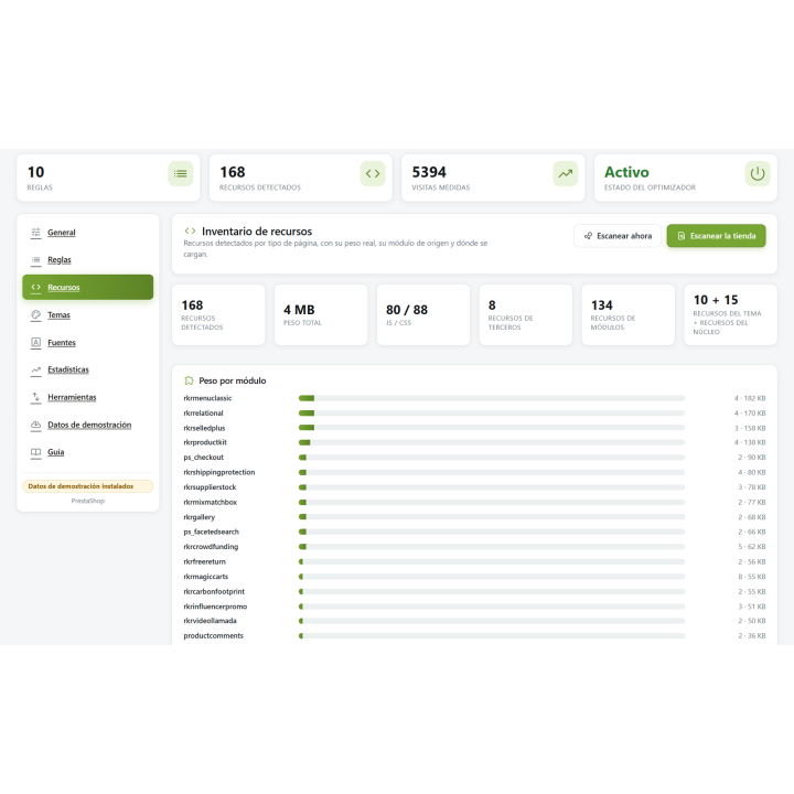 RKR OptiMatters : optimiseur CSS, JS et Google Fonts pour PrestaShop