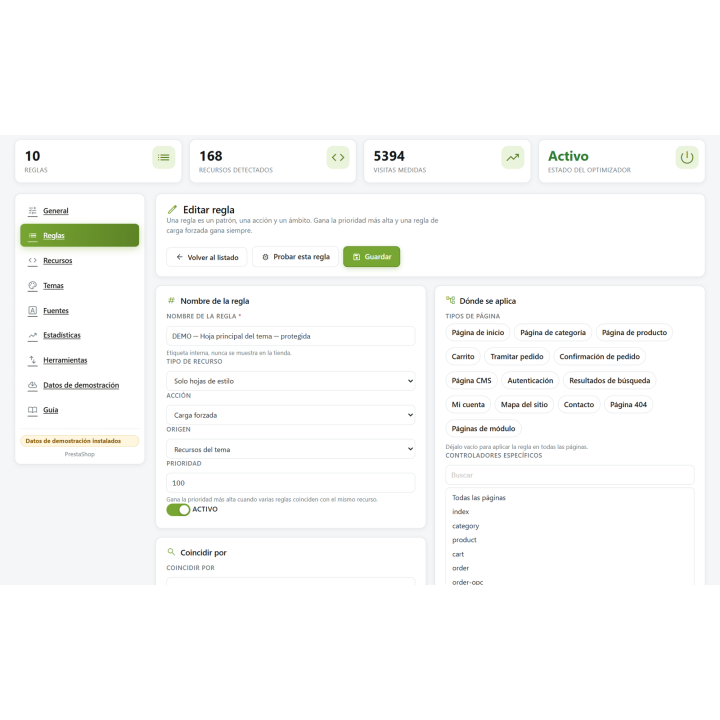 RKR OptiMatters: CSS, JS e fontes do Google no PrestaShop