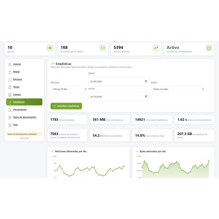 RKR OptiMatters: CSS, JS and Google Fonts optimizer for PrestaShop