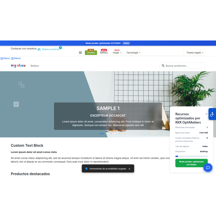 RKR OptiMatters: CSS-, JS- und Google Fonts-Optimierer für PrestaShop