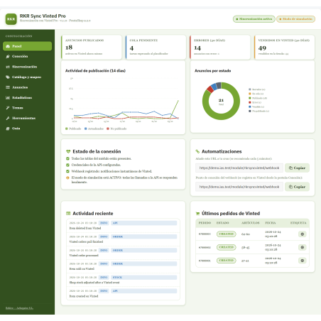 RKR Sync Vinted Pro: Sell on Vinted and in your PrestaShop store without duplicate sales