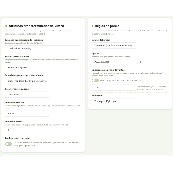 RKR Sync Vinted Pro: sincronize o PrestaShop com o Vinted RKR Sync Vinted Pro: sincronize o PrestaShop com o Vinted