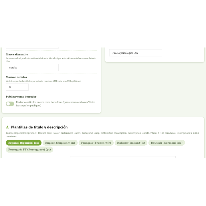 RKR Sync Vinted Pro: sync PrestaShop with Vinted