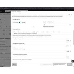 Einfaches hybrides Modul zur Verwaltung physischer und externer Bestände
