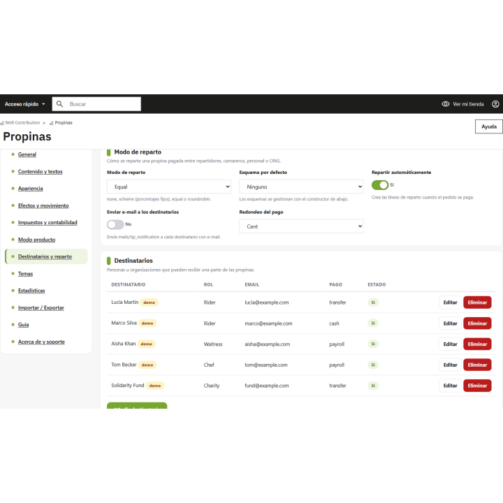 Contributo RKR: Suggerimenti e donazioni PrestaShop