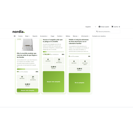 RKR Crowdfunding y preventas: campañas de crowdfunding y preventas en tu propia tienda PrestaShop
