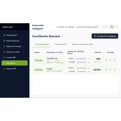 Organizador de Facturas y Conciliador Bancario IA