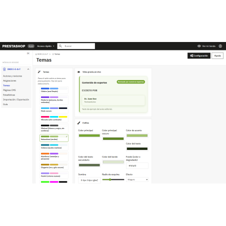 RKR Authors & Reviewers: Autori e revisori esperti (E-E-A-T) per PrestaShop