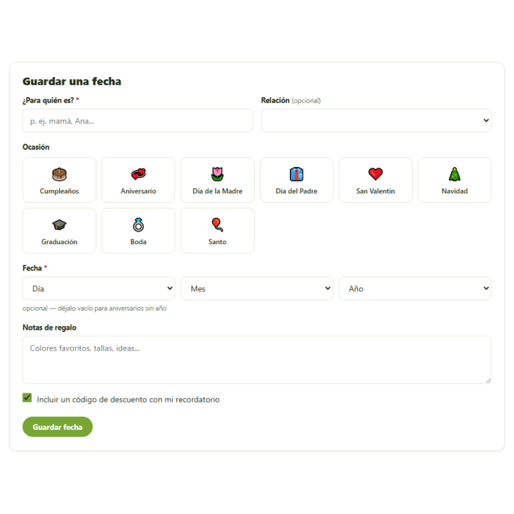 Calendrier de préparation des commandes RKR – Rappels cadeaux avec coupon