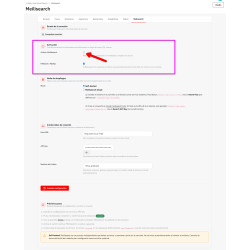 Modulo di ricerca visiva (non SaaS): il motore di ricerca intelligente self-hosted con opzione Meilisearch