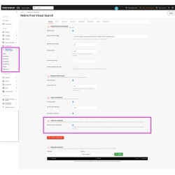 Modulo di ricerca visiva (non SaaS): il motore di ricerca intelligente self-hosted con opzione Meilisearch
