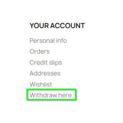 Withdrawals module - compliance with new EU regulations