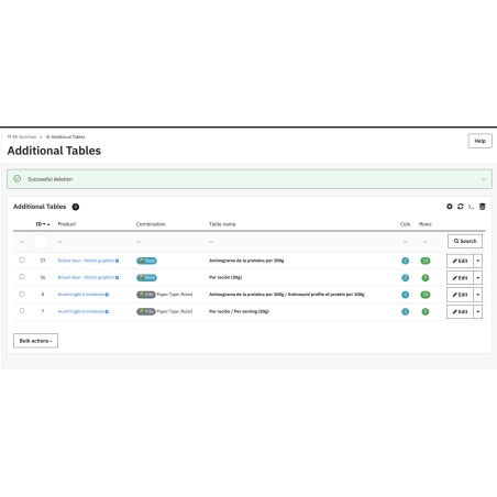 Nutrition Full Info Module - Nutritional information, allergens, and EU labeling with AI