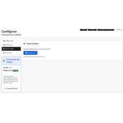 Módulo accesibilidad fácil