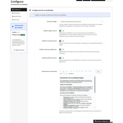 Module d'accessibilité facile