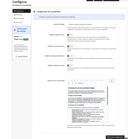 Modulo di facile accessibilità