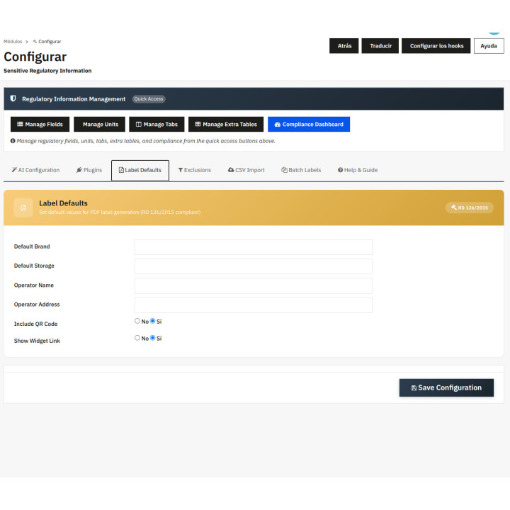 Nutrition Full Info: Nutritional Information and EU Allergens with AI