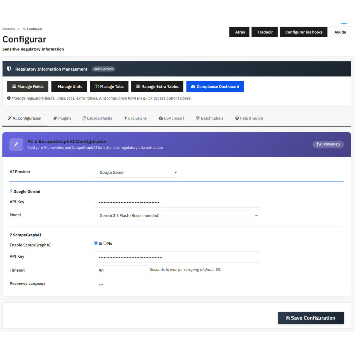 Nutrition Full Info: Nutritional Information and EU Allergens with AI