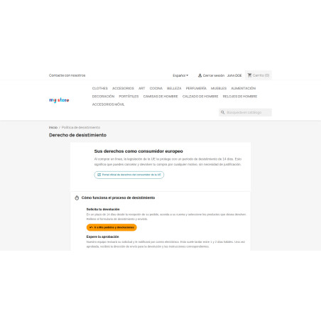 Droit de rétractation