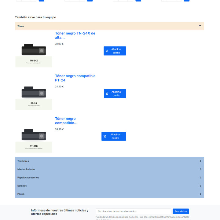 RKR Relational: relacionados por característica PrestaShop