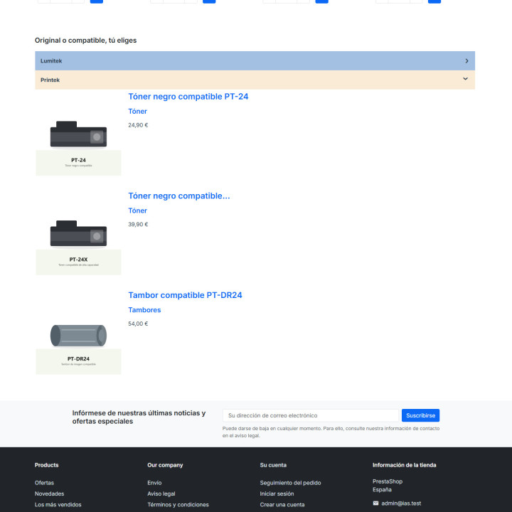 RKR Relational: prodotti correlati per funzionalità e per famiglia in PrestaShop