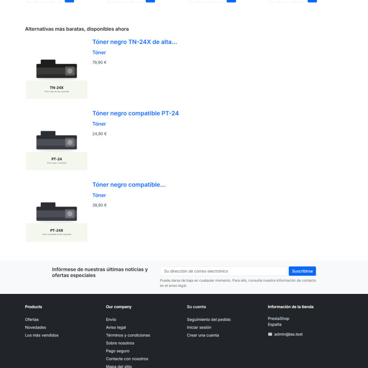 RKR Relationnel — produits liés par fonctionnalité et par famille dans PrestaShop