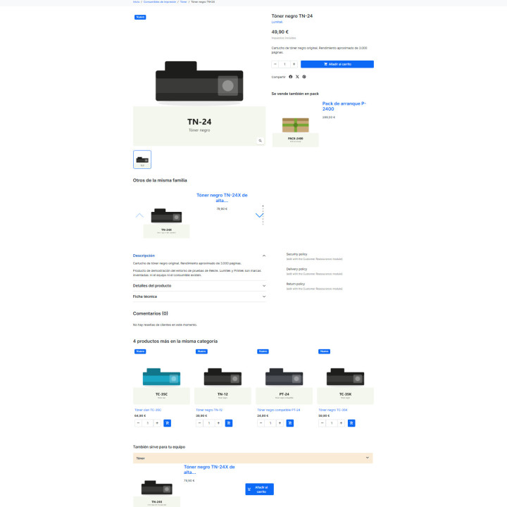 RKR Relationnel — produits liés par fonctionnalité et par famille dans PrestaShop