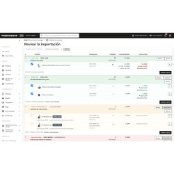 Shopping module for PrestaShop: orders, prices and actual cost