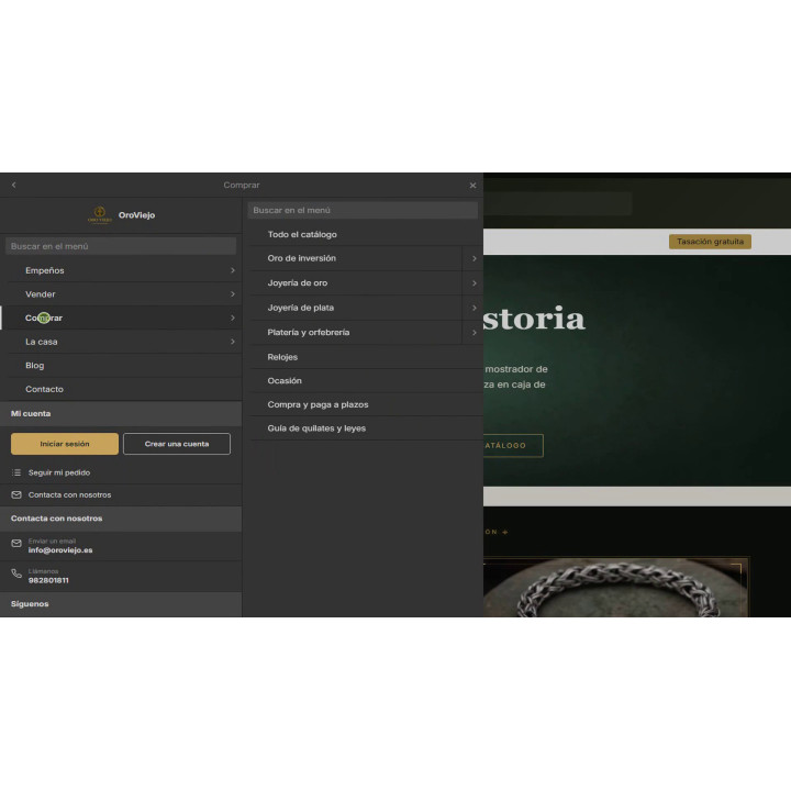 Menu lateral RKR — Menu suspenso com estrutura em árvore, carregamento lento e otimizado para dispositivos móveis para PrestaSho