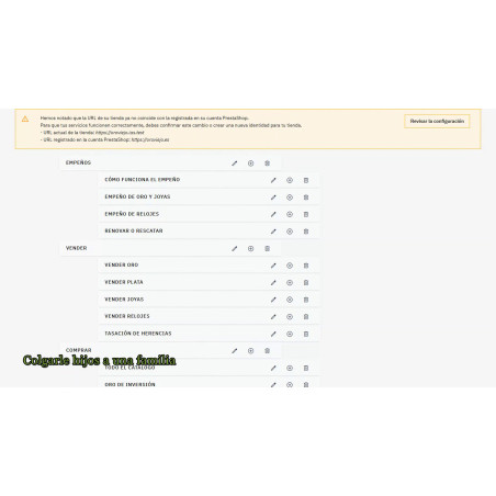 Modulo menu ProBurger