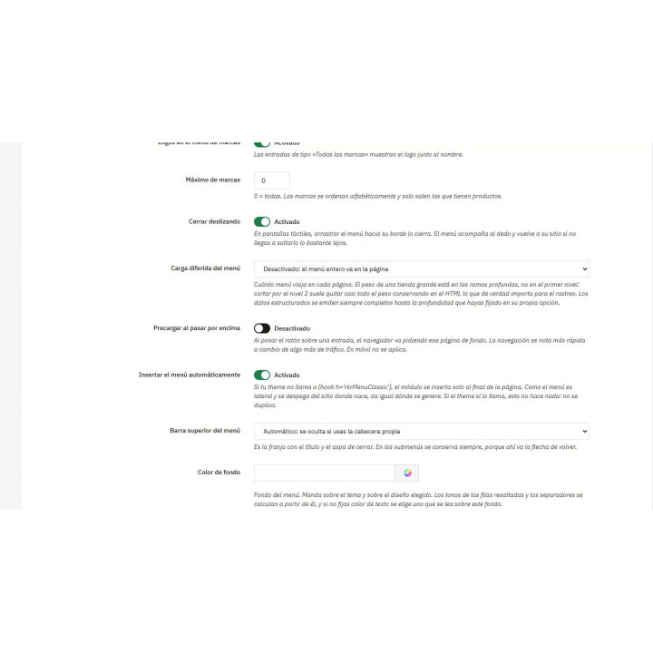 RKR Sidebar Menu – Dropdown-Menü mit Baumstruktur, Lazy Loading und Mobilfreundlichkeit für PrestaShop