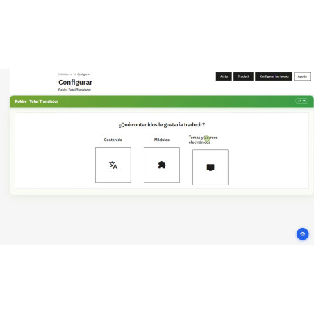 Modulo di traduzione completo