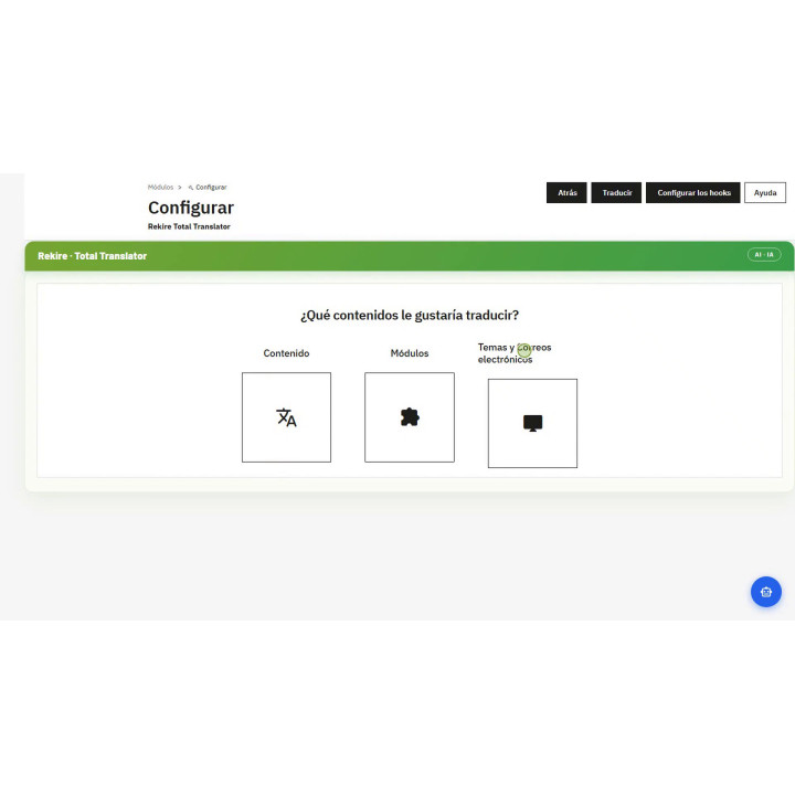 RKR Total Translation — traduit le contenu, les modules, les thèmes et les e-mails de PrestaShop